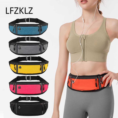 Multifunctional Waterproof Pocket Mini Fanny Pack with USB access