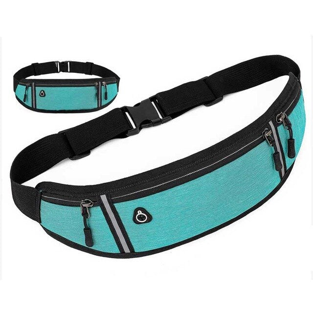Multifunctional Waterproof Pocket Mini Fanny Pack with USB access