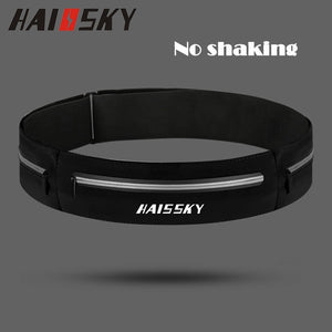 Universal Ultra-thin Sports Three Zipper Fanny Packs