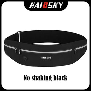 Universal Ultra-thin Sports Three Zipper Fanny Packs