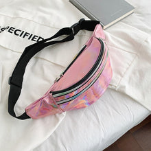 Load image into Gallery viewer, Laser Holographic Fanny Pack - Waterproof Sport Belt Bag