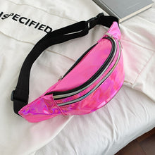 Load image into Gallery viewer, Laser Holographic Fanny Pack - Waterproof Sport Belt Bag