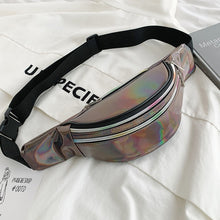 Load image into Gallery viewer, Laser Holographic Fanny Pack - Waterproof Sport Belt Bag