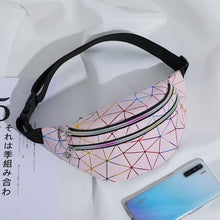 Load image into Gallery viewer, Laser Holographic Fanny Pack - Waterproof Sport Belt Bag