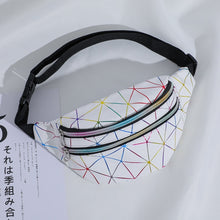 Load image into Gallery viewer, Laser Holographic Fanny Pack - Waterproof Sport Belt Bag