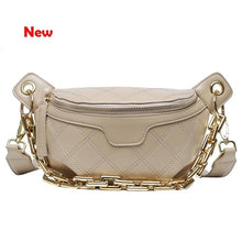 Load image into Gallery viewer, Luxury Women&#39;s High Quality Fanny/Shoulder Bag - Thick Chain Design