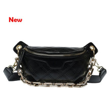 Load image into Gallery viewer, Luxury Women&#39;s High Quality Fanny/Shoulder Bag - Thick Chain Design