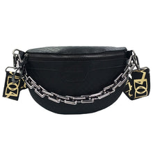 Load image into Gallery viewer, Luxury Women&#39;s High Quality Fanny/Shoulder Bag - Thick Chain Design