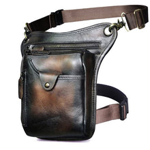 Load image into Gallery viewer, Genuine Leather Men&#39;s Designer Casual Brown Shoulder/Waist Bag