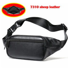 Load image into Gallery viewer, MVA Men&#39;s Fashion Leather Belt Bag