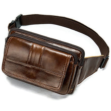 Load image into Gallery viewer, MVA Men&#39;s Fashion Leather Belt Bag