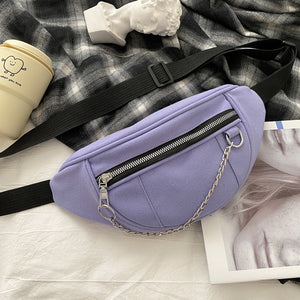 New Women's Designer Canvas Fanny Pack/Bum Bag