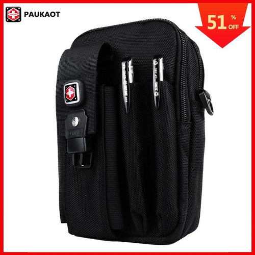 PAUKAOT Multifunctional Travel Waist Packs for Men