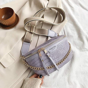 Retro PU Leather Fanny Pack / Shoulder Bag for Ladies