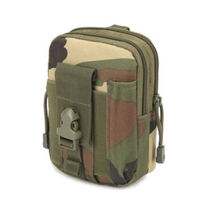 Men's Casual Travel Waterproof Zippered Tactical Outdoor Sport Waist Bag