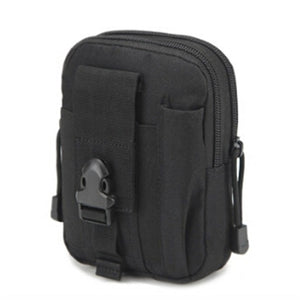 Men's Casual Travel Waterproof Zippered Tactical Outdoor Sport Waist Bag