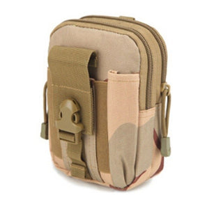 Men's Casual Travel Waterproof Zippered Tactical Outdoor Sport Waist Bag