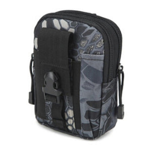 Men's Casual Travel Waterproof Zippered Tactical Outdoor Sport Waist Bag