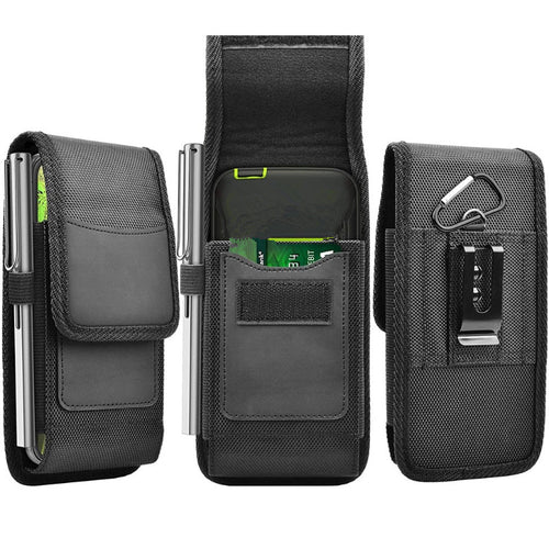 Men's Smart Phone Nylon Belt Bag