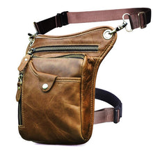 Load image into Gallery viewer, Genuine Leather Men&#39;s Designer Casual Brown Shoulder/Waist Bag