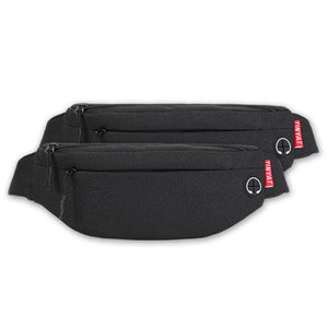 Women's Casual Canvas Travel 4 Pocket Bum Bag