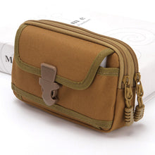 Load image into Gallery viewer, Fashion Men&#39;s Multi-function PU Leather Waist Bag