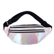 Load image into Gallery viewer, Holographic Banana Bum Belt Bag for Girls