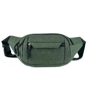 Canvas Travel Banana Hip Bag