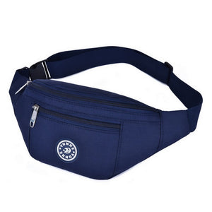 Canvas Travel Banana Hip Bag