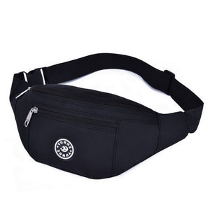 Canvas Travel Banana Hip Bag