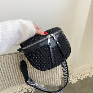 Fancy Casual Zipper Fanny Pack for Women