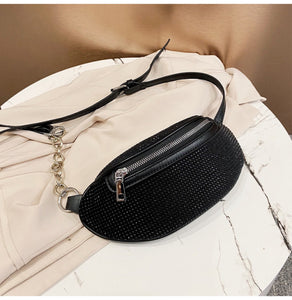 Fancy Casual Zipper Fanny Pack for Women