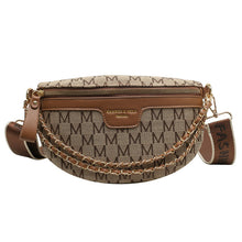 Load image into Gallery viewer, Plaid Fashion Chain Waist Bag For Ladies