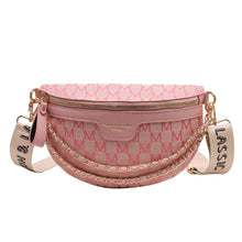 Load image into Gallery viewer, Plaid Fashion Chain Waist Bag For Ladies