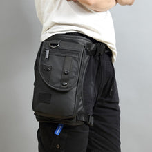 Load image into Gallery viewer, Men&#39;s Waterproof Drop Messenger Motorcycle Bag